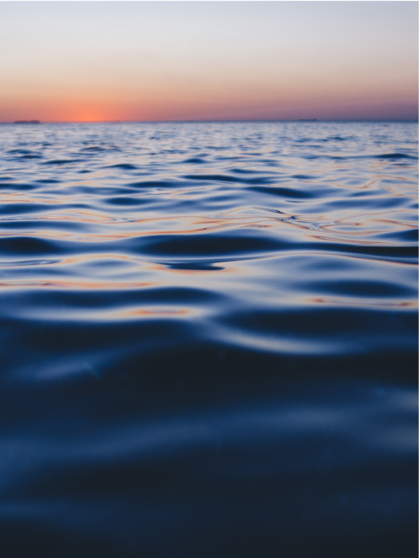 Deep blue water get your spiritual guides